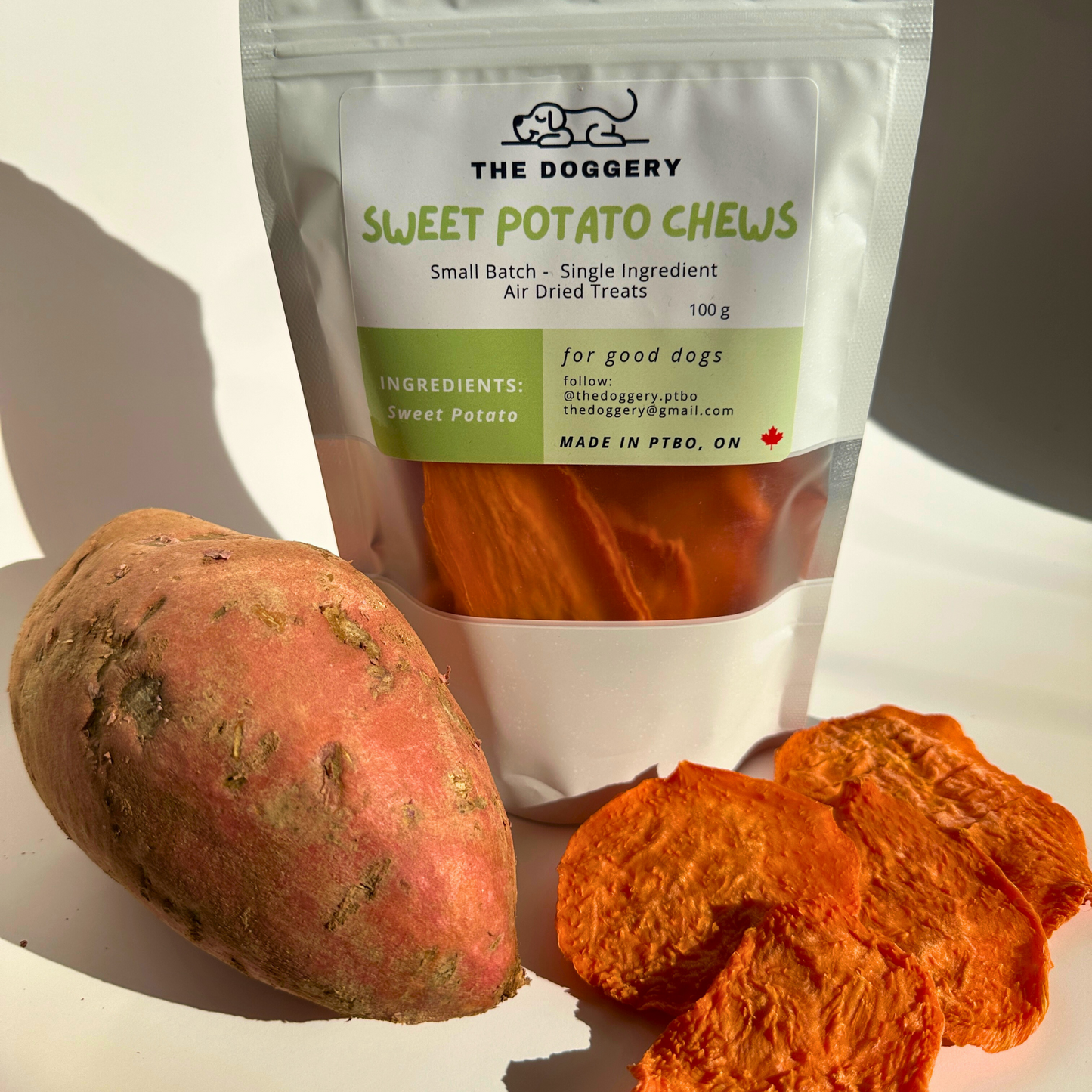 Sweet Potato Chews for Dogs