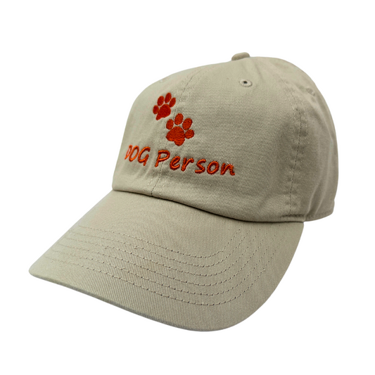Dog Person Baseball Hat - Adjustable