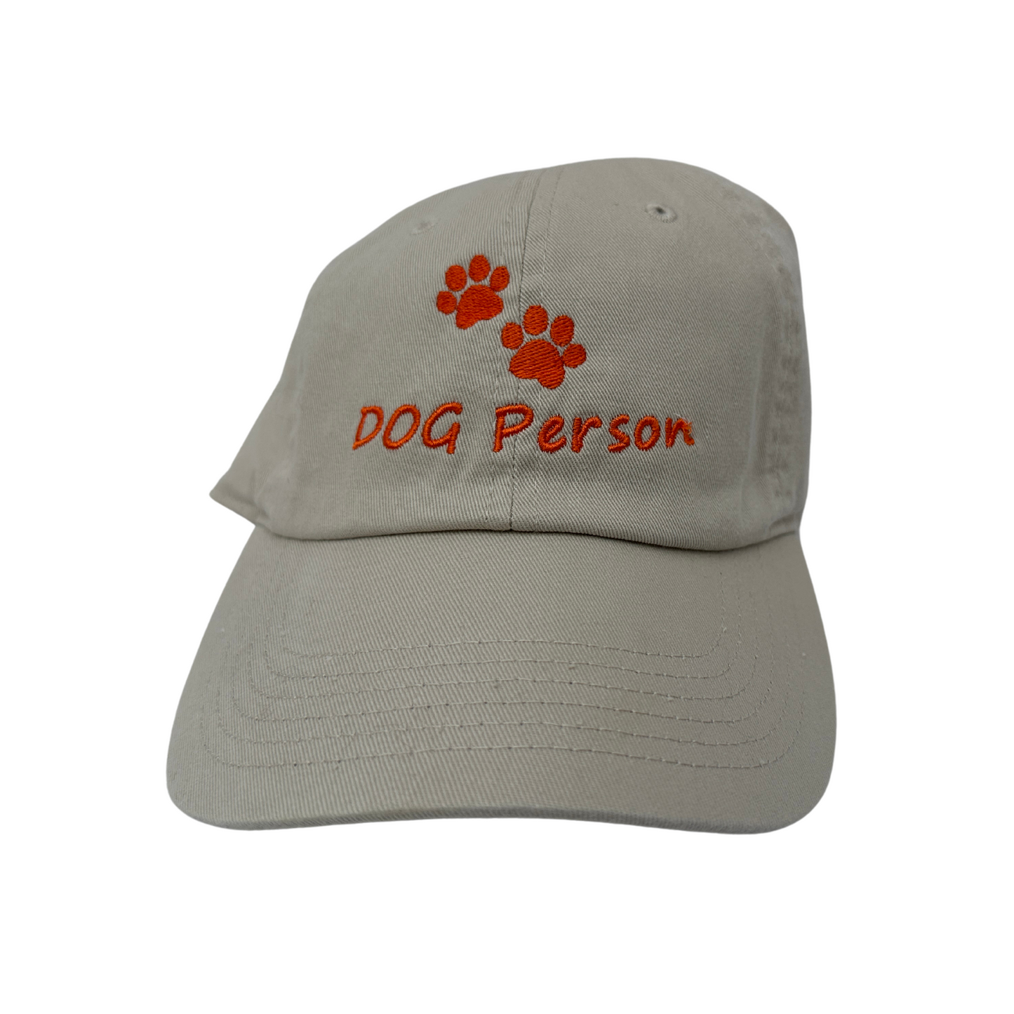Dog Person Baseball Hat - Adjustable