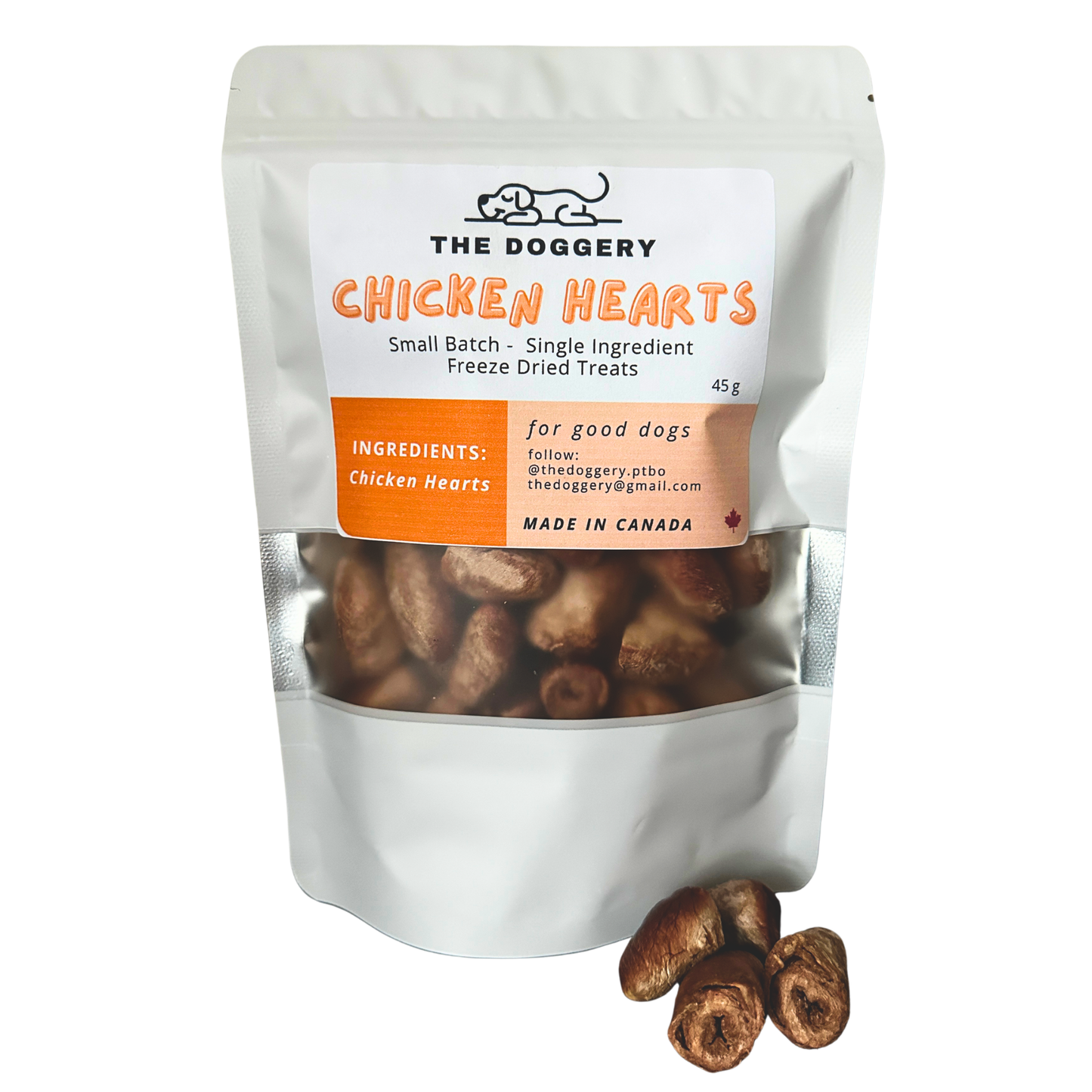 Chicken Hearts | Freeze Dried