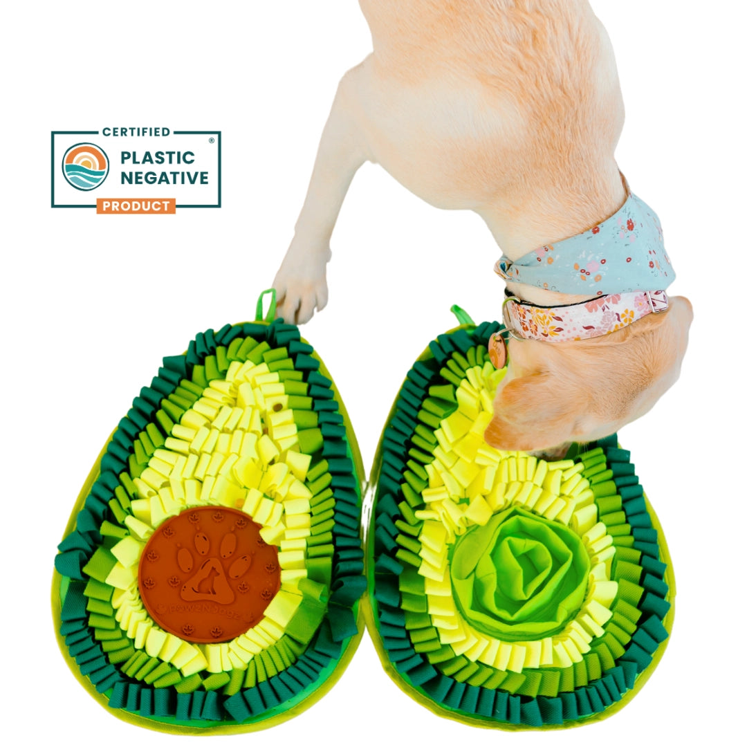 Delicious Avocado™ Anti-Bite Snuffle Mat | Challenge Level 3