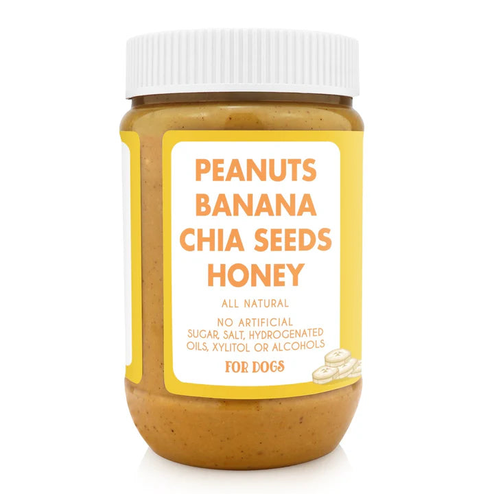 Barkin' Banana | Peanut Butter for Dogs
