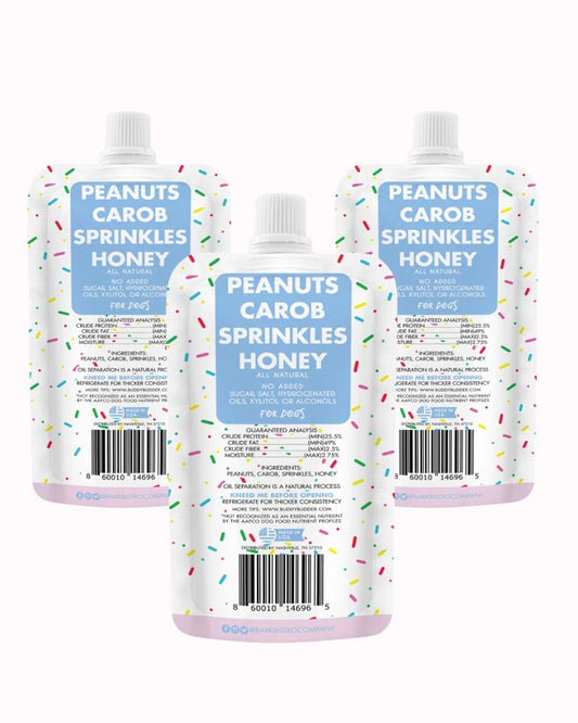 Birthday Bash Squeeze Pack | Peanut Butter for Dogs