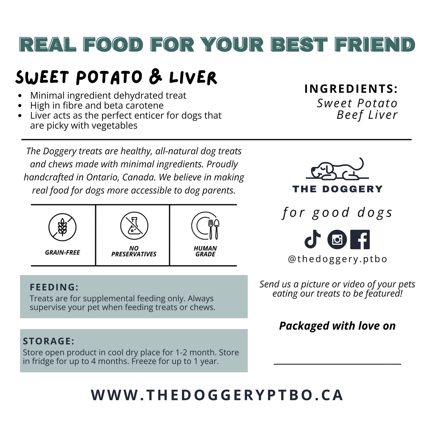 Sweet Potato Chews with Beef Liver