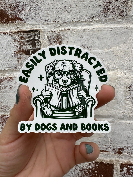 Easily Distracted by Dogs and Books