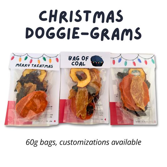 Doggie-Grams | Dog Treat Stocking Stuffers