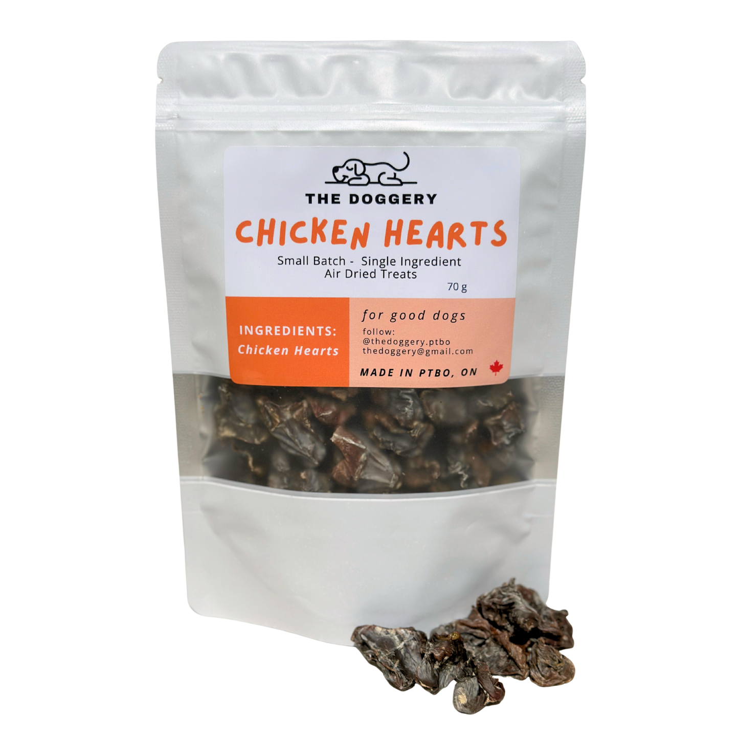 Chicken Hearts | Dehydrated