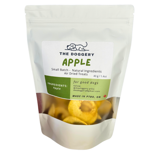 Dehydrated Apple Dog Treats