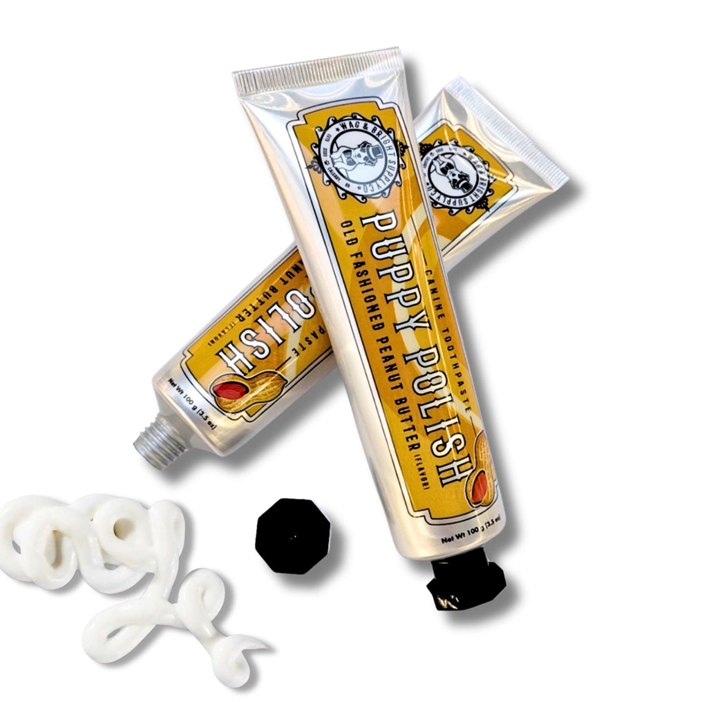 Puppy Polish Toothpaste | Old Fashioned Peanut Butter