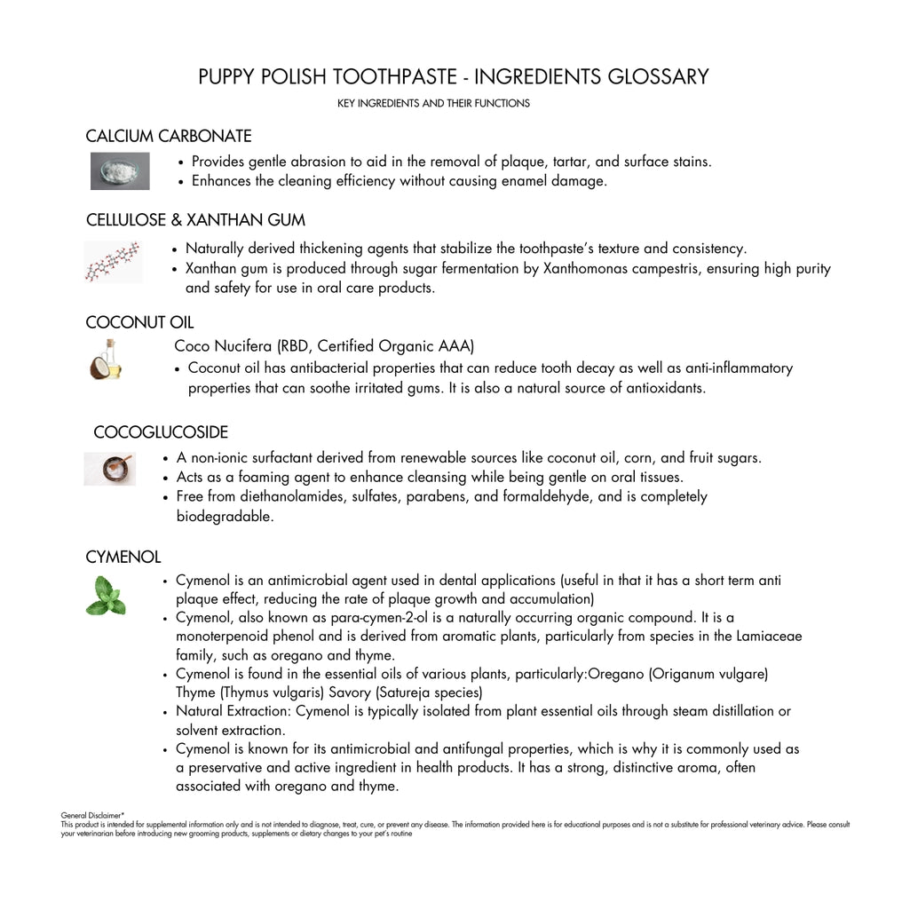 Puppy Polish Toothpaste | Old Fashioned Peanut Butter