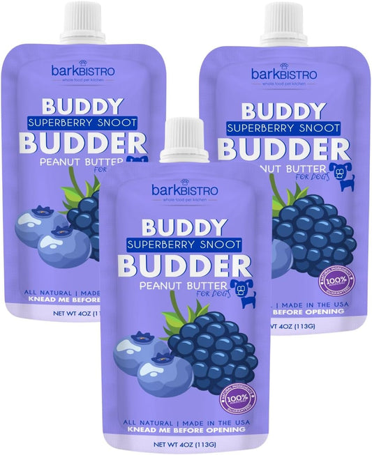 Superberry Snoot Squeeze Pack | Peanut Butter for Dogs