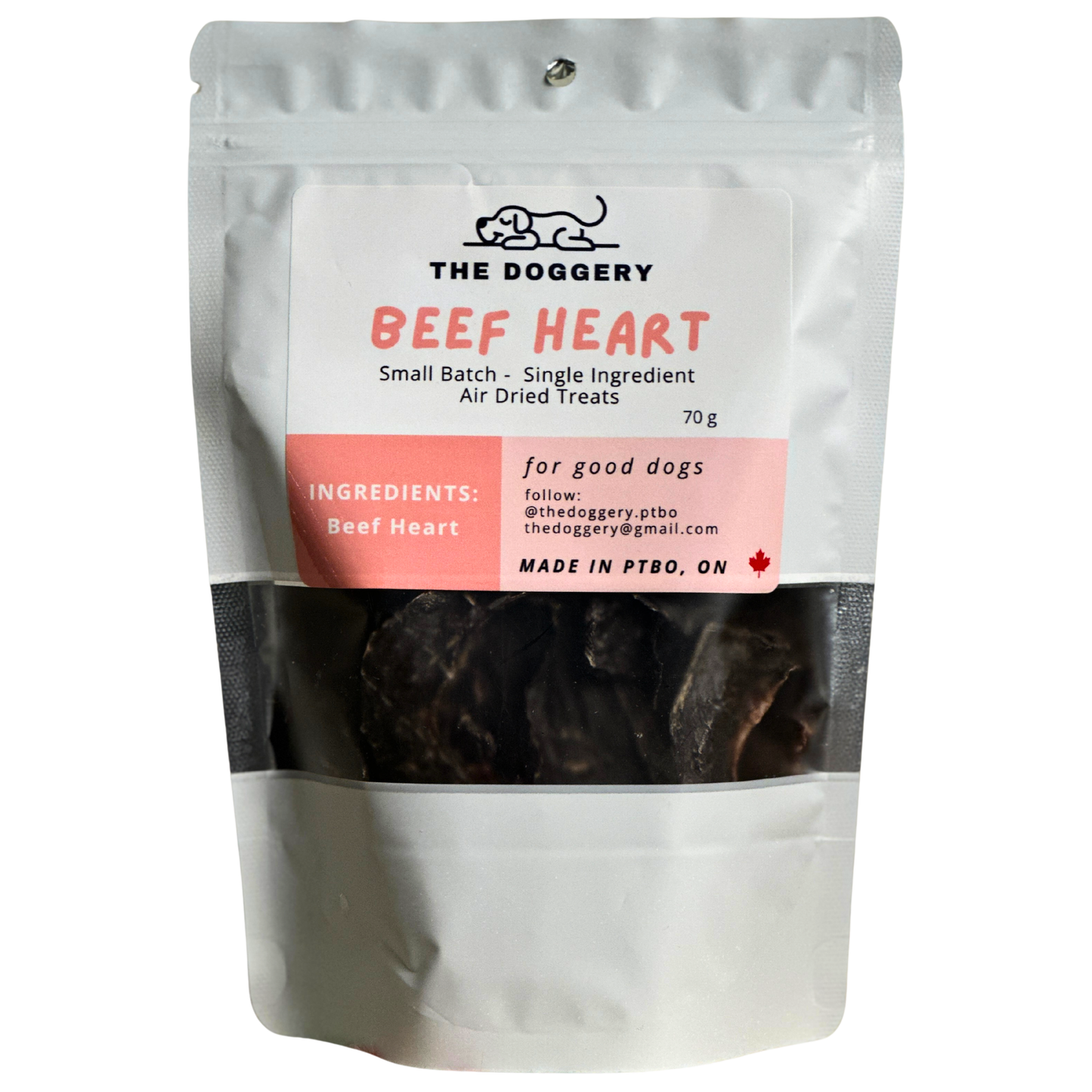 Beef Heart Treats for Dogs