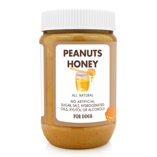 Ruff Ruff Raw Honey | Peanut Butter for Dogs